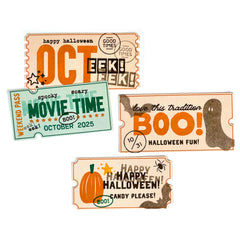 Printable Ticket Templates - 21 Colors Bundle