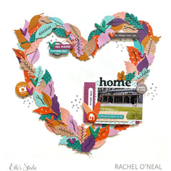 Fall Circles Puffy Stickers