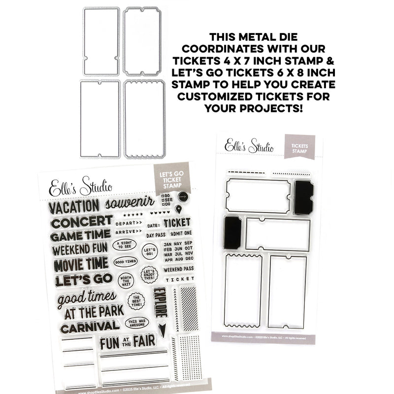Tickets Metal Die