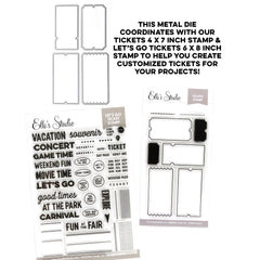 Tickets Metal Die