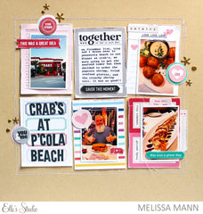 Story Chipboard Circle Stickers