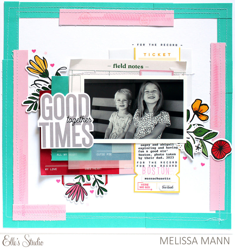 Good Times Together Cardstock Die Cuts