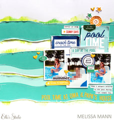 Pool Party Journaling Tags