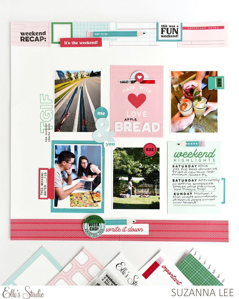 Office Tab Chipboard Stickers