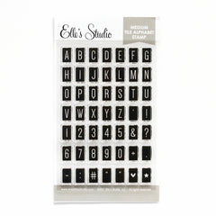 Medium Tile Alphabet Stamp