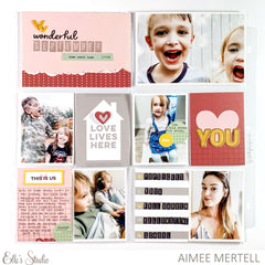 Medium Tile Alphabet Stamp