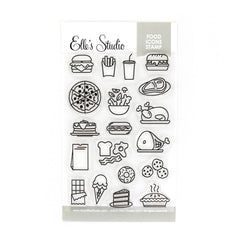 Food Icons Stamp
