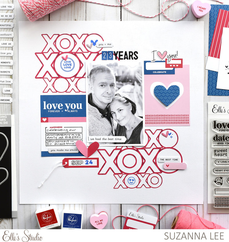 Tiny Valentine Hearts and Stars Puffy Stickers